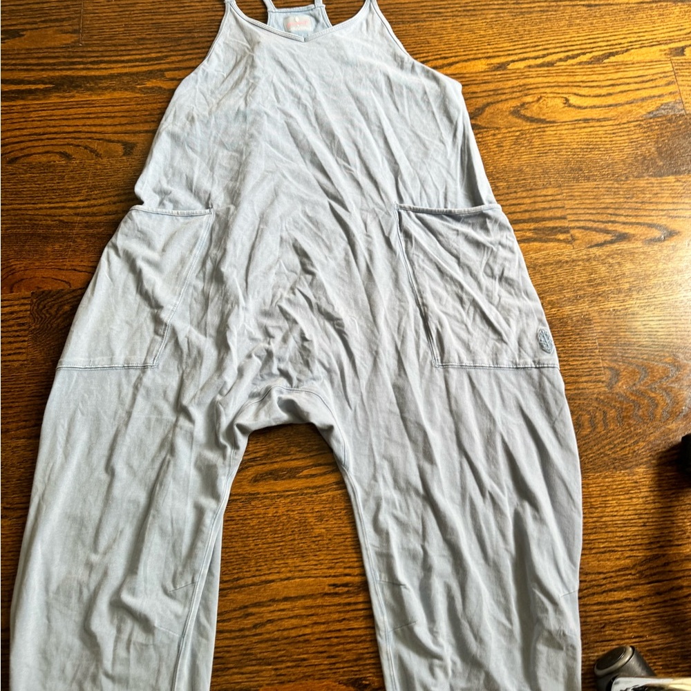 Free people light blue romper size small worn once